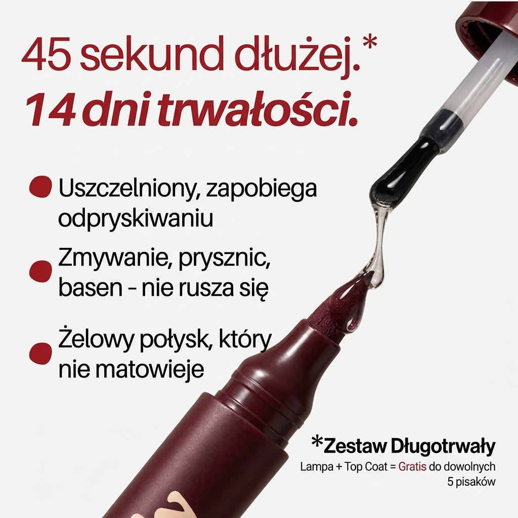 Zestaw 5 pisaków do paznokci Sweenly™