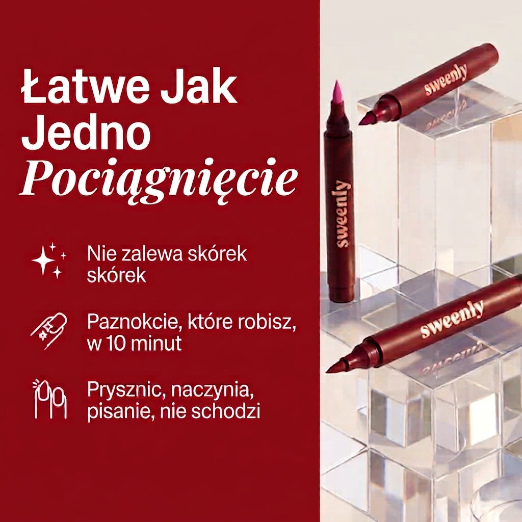 Zestaw 5 pisaków do paznokci Sweenly™
